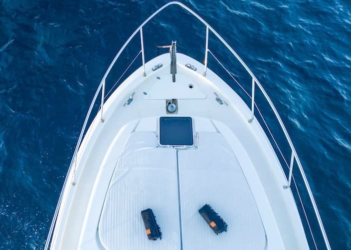 Mykonos yacht sundeck, Cyclades Mykonos yacht rental
